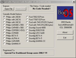 chrysler radio code calculator