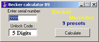 Car radio decoder