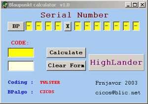 Becker Radio Code Generator